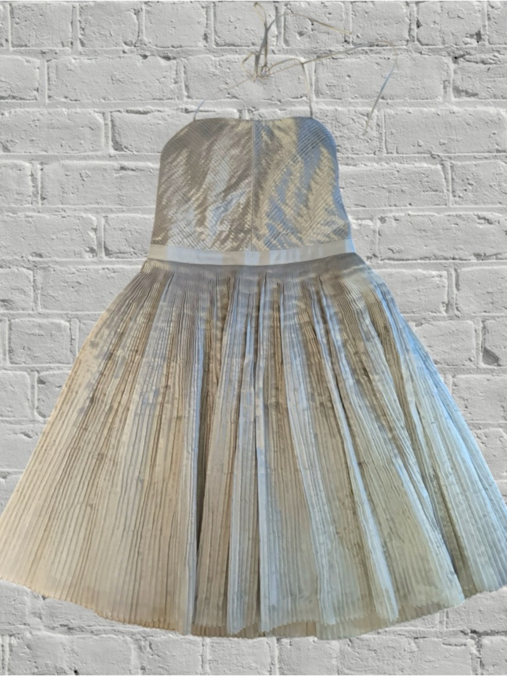 NWT Banana Republic HERITAGE Collection Pleated Silk Blend Cocktail Dress 6